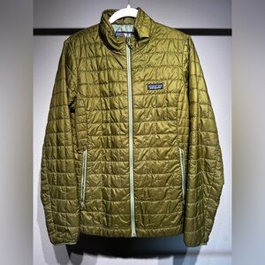 Patagonia Olive Puffer Jacket
